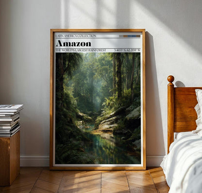Amazon Rainforest Poster - WanderWall