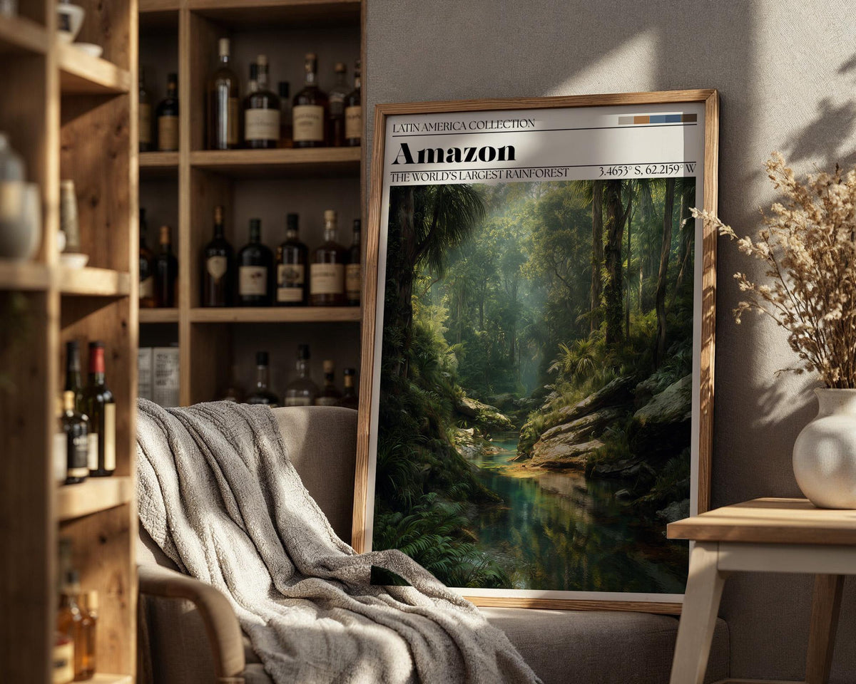 Amazon Rainforest Poster - WanderWall