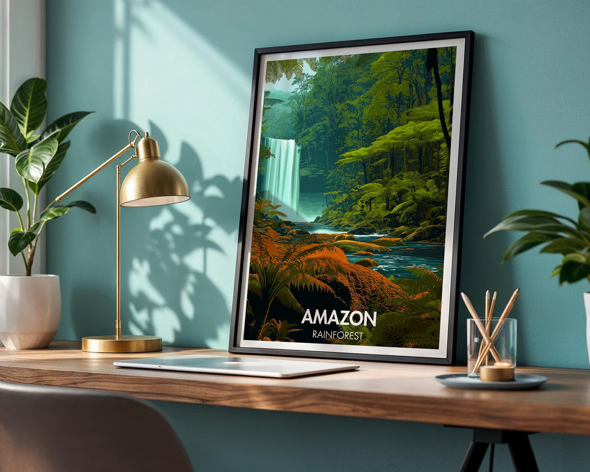 Amazon Rainforest Poster - WanderWall