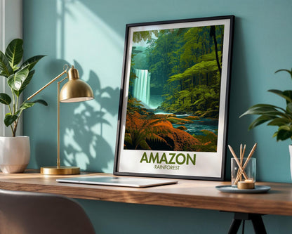 Amazon Rainforest Poster - WanderWall