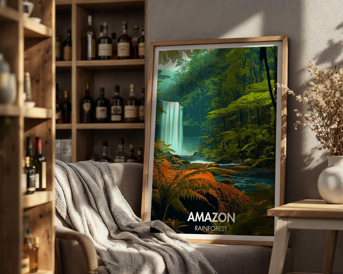 Amazon Rainforest Poster - WanderWall