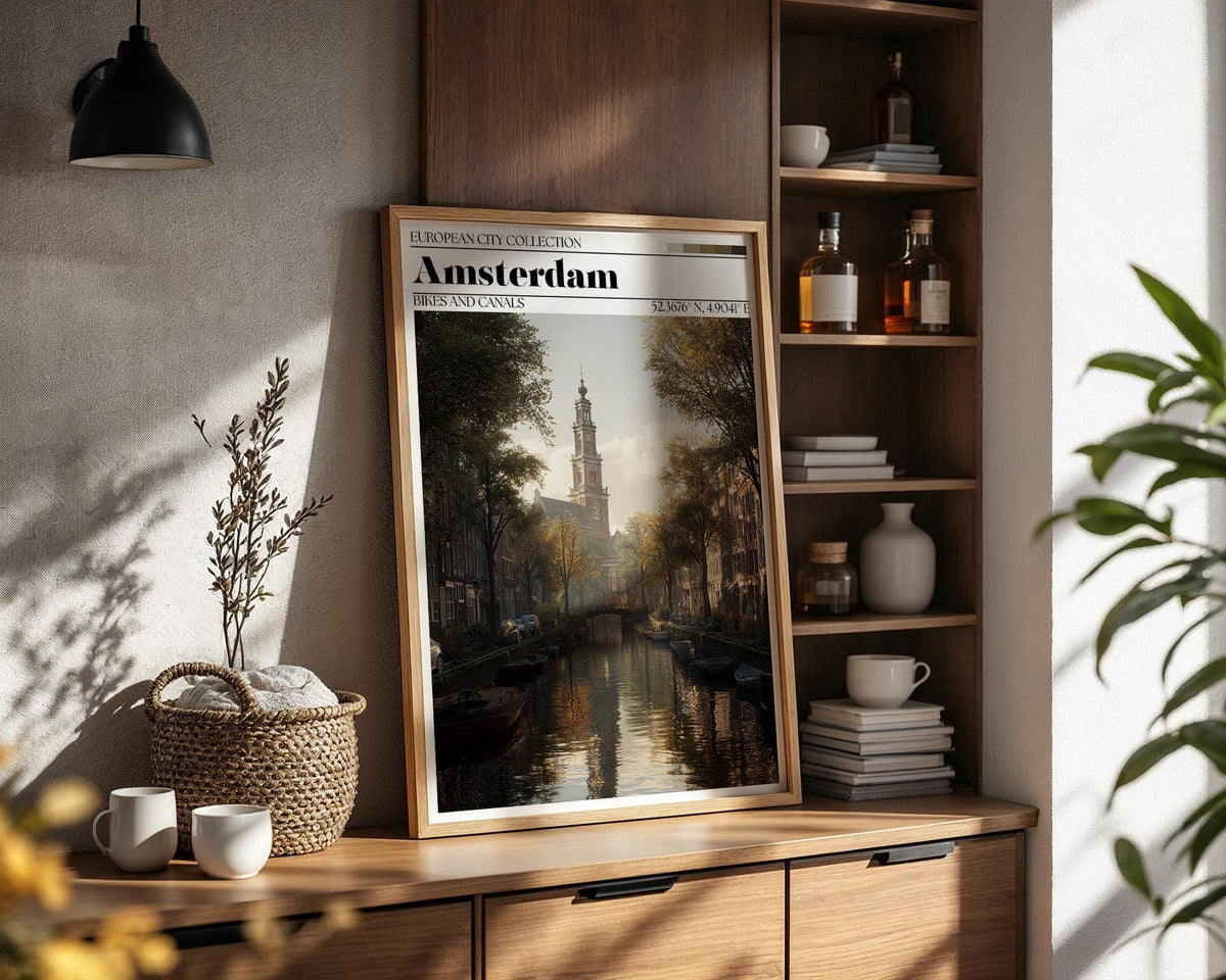 Amsterdam Poster - WanderWall