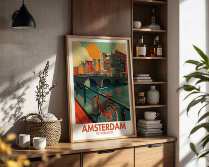 Amsterdam Poster - WanderWall
