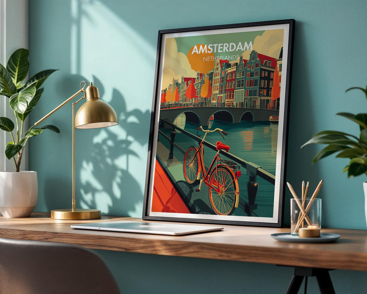 Amsterdam Poster - WanderWall