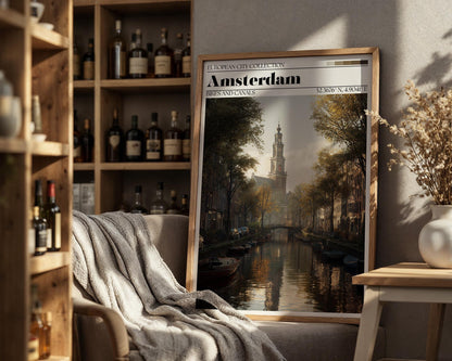 Amsterdam Poster - WanderWall
