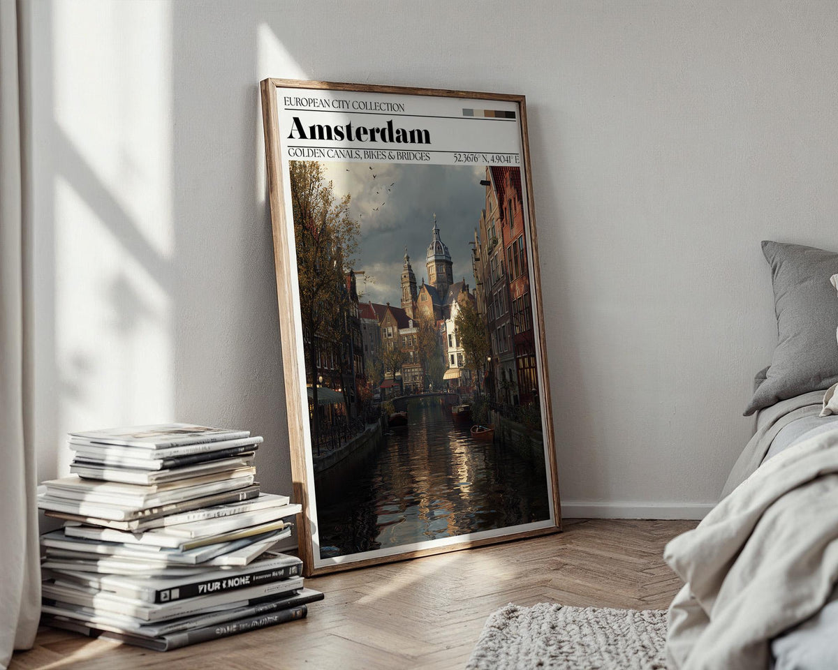 Amsterdam Poster - WanderWall