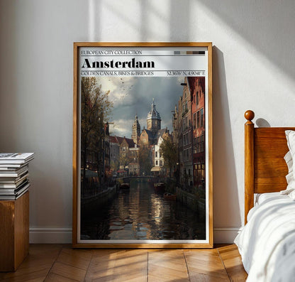 Amsterdam Poster - WanderWall