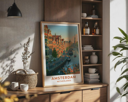 Amsterdam Poster - WanderWall