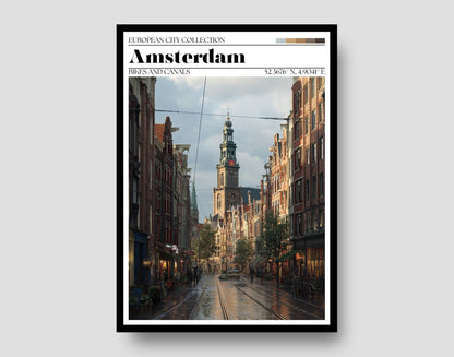 Amsterdam Poster - WanderWall