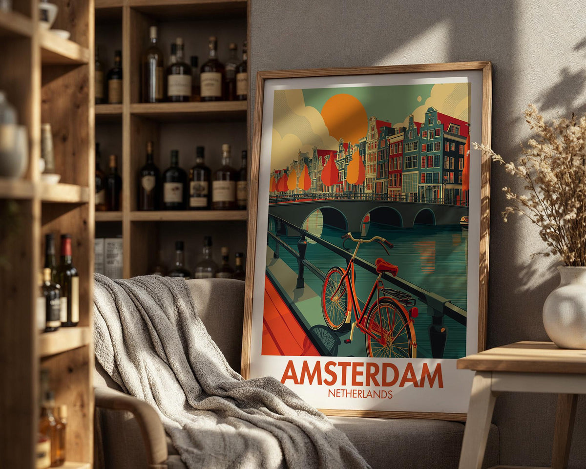 Amsterdam Poster - WanderWall