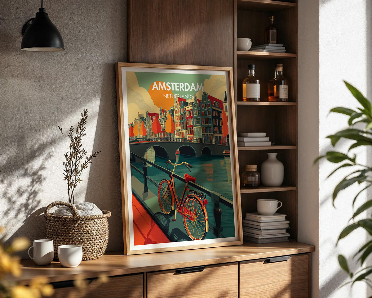 Amsterdam Poster - WanderWall