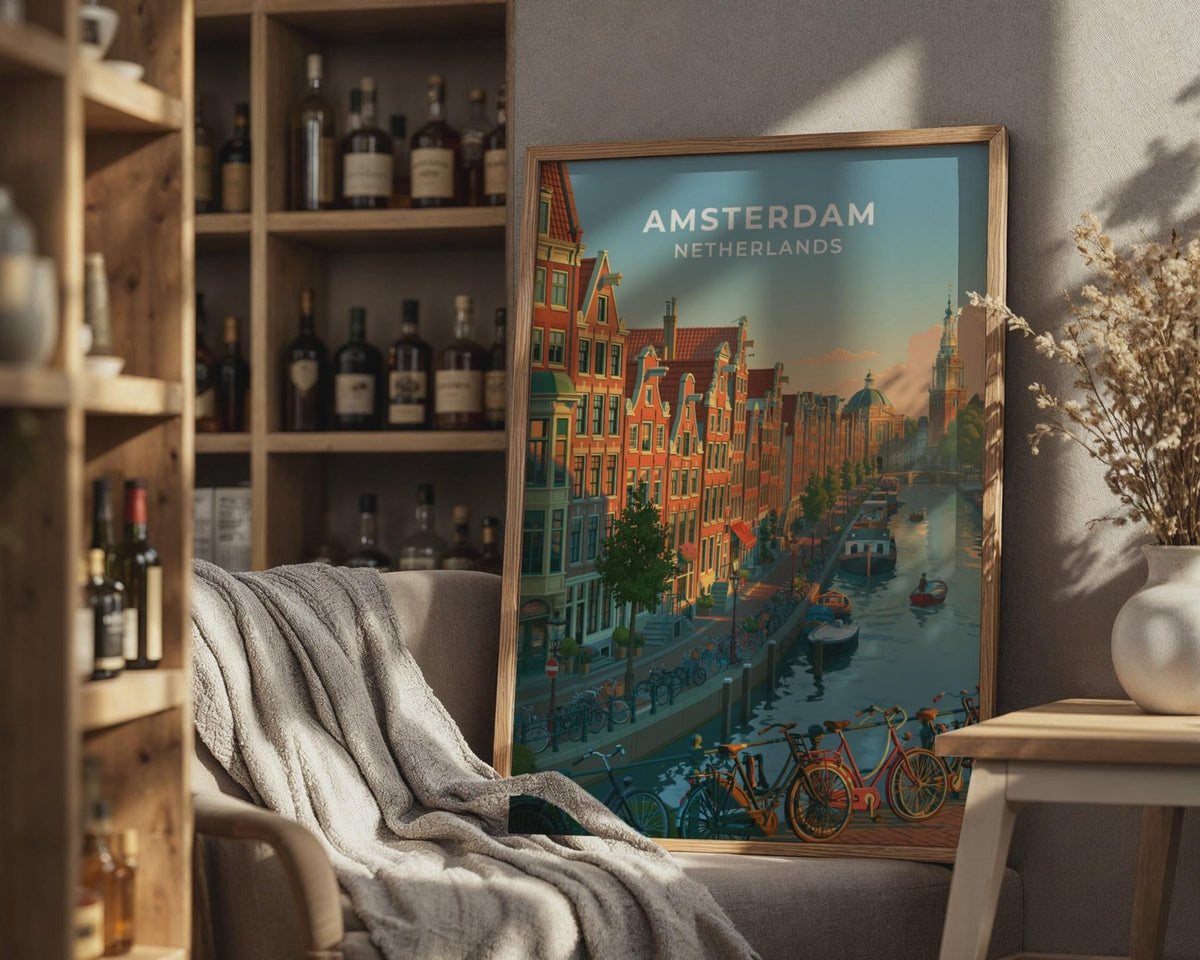 Amsterdam Poster - WanderWall