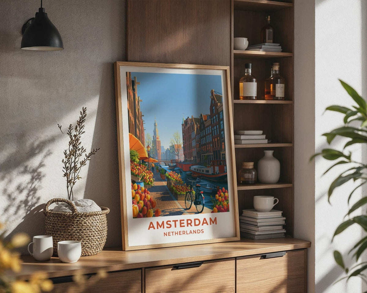 Amsterdam Poster - WanderWall