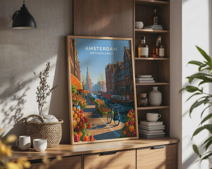 Amsterdam Poster - WanderWall