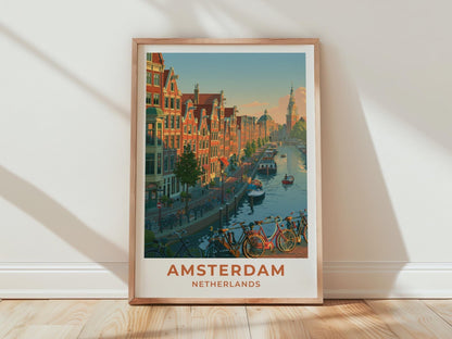 Amsterdam Poster - WanderWall
