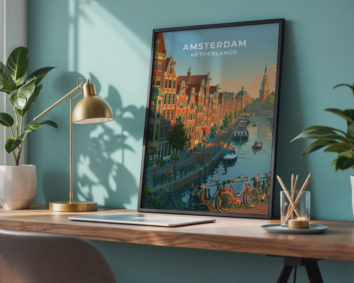 Amsterdam Poster - WanderWall