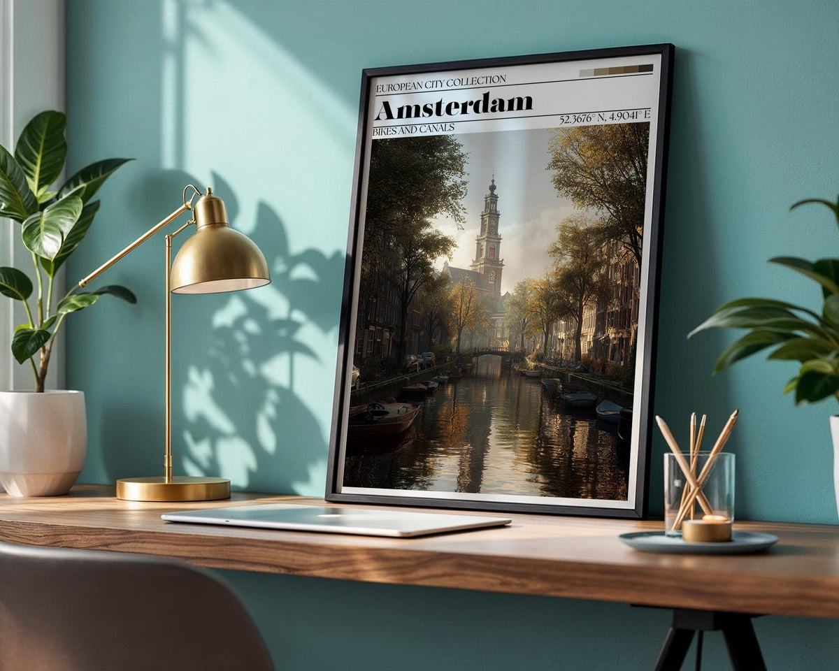 Amsterdam Poster - WanderWall