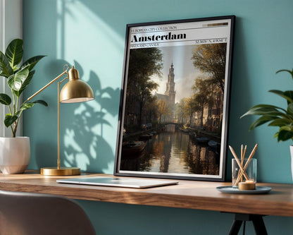 Amsterdam Poster - WanderWall