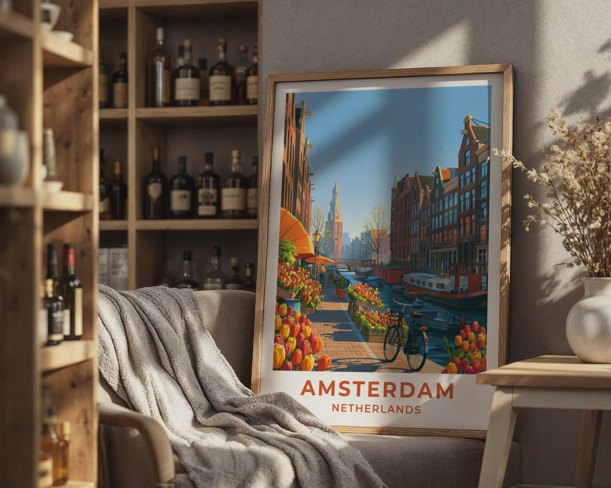 Amsterdam Poster - WanderWall