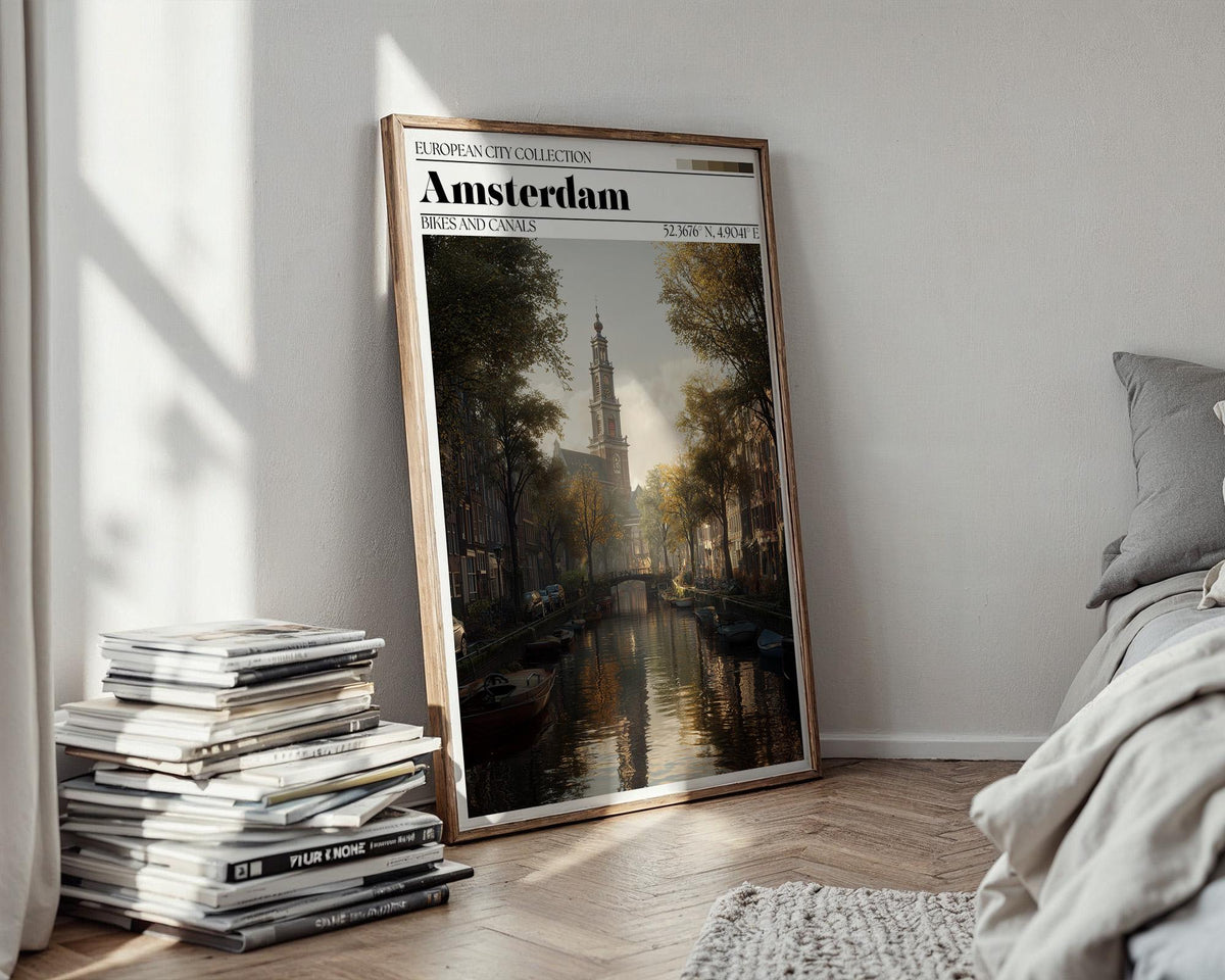 Amsterdam Poster - WanderWall