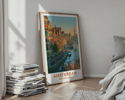 Amsterdam Poster - WanderWall
