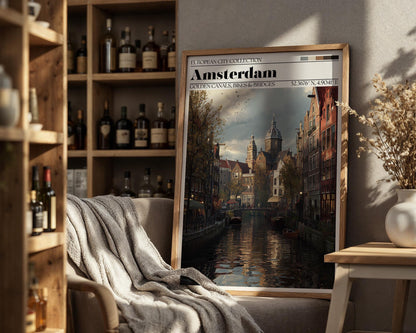 Amsterdam Poster - WanderWall