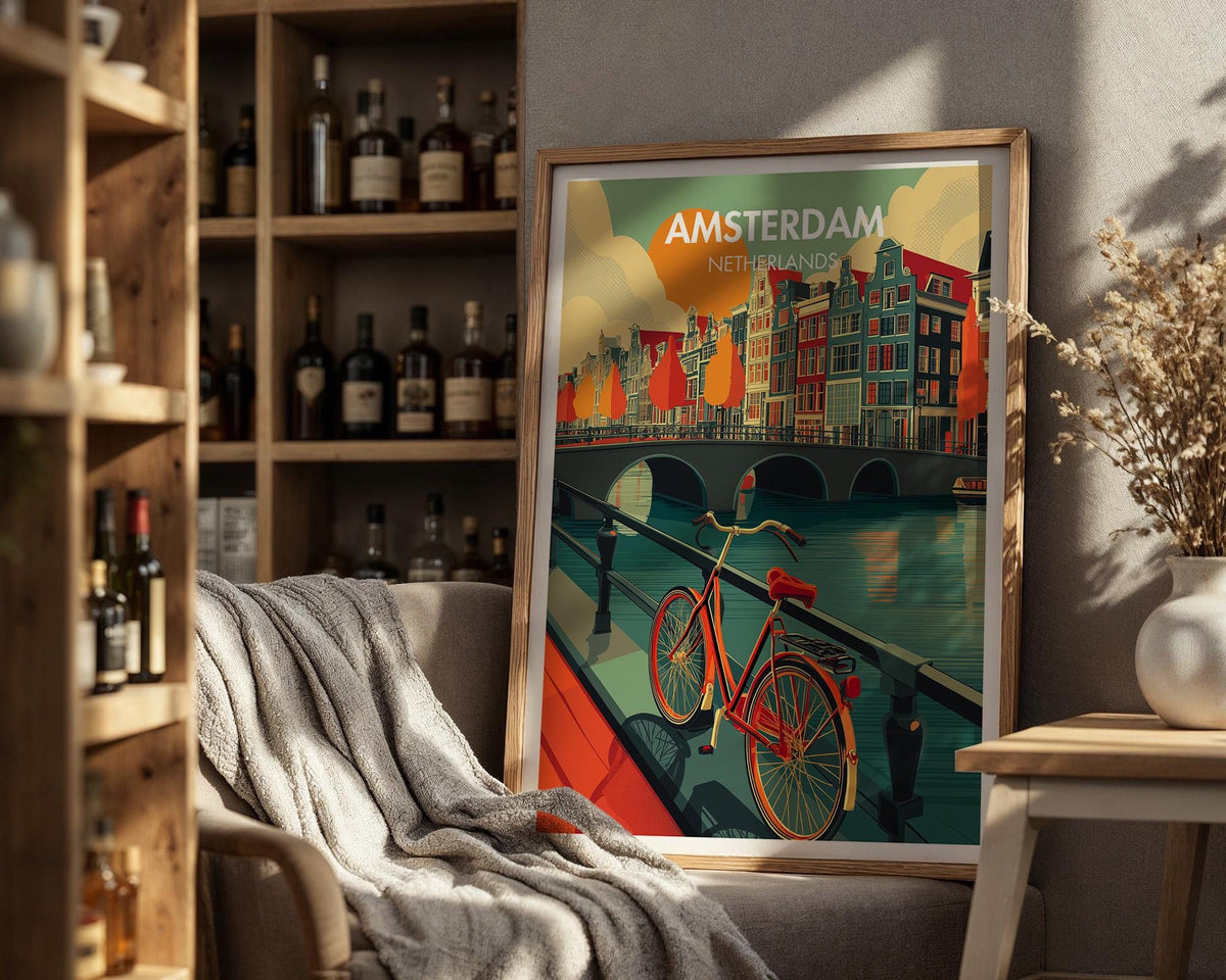 Amsterdam Poster - WanderWall