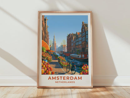 Amsterdam Poster - WanderWall