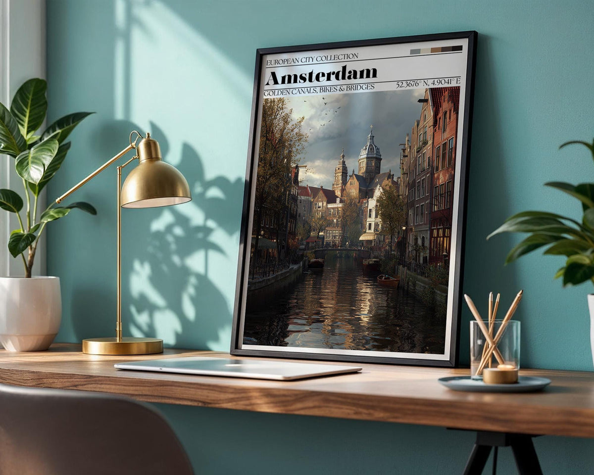 Amsterdam Poster - WanderWall
