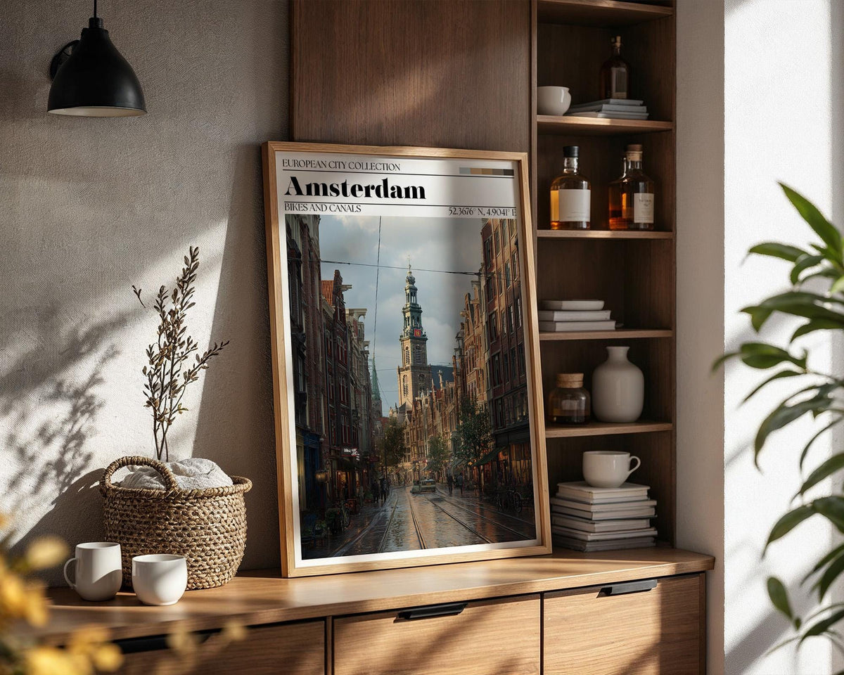 Amsterdam Poster - WanderWall