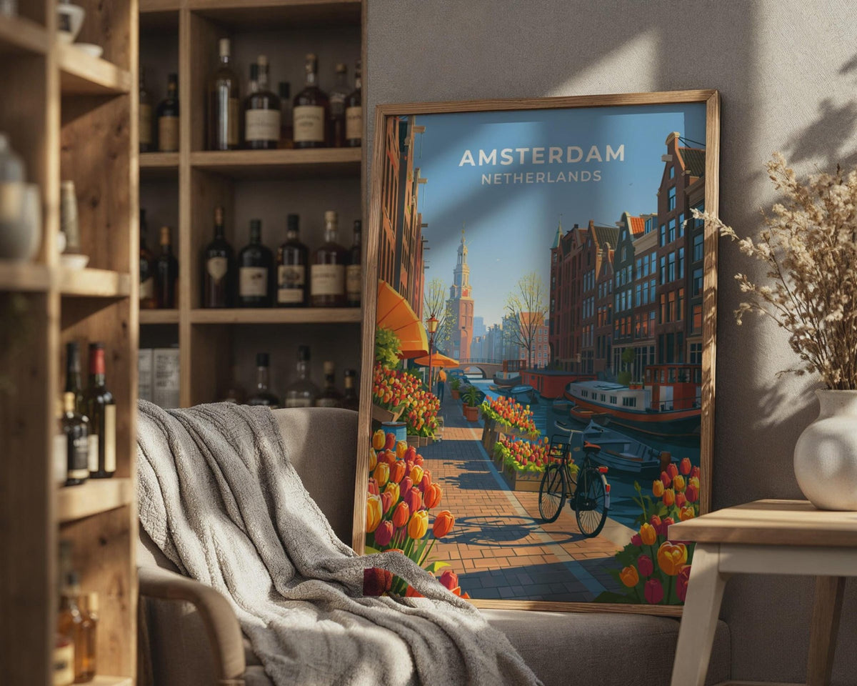 Amsterdam Poster - WanderWall