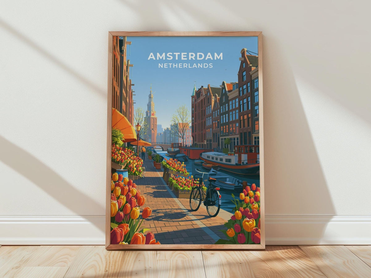 Amsterdam Poster - WanderWall