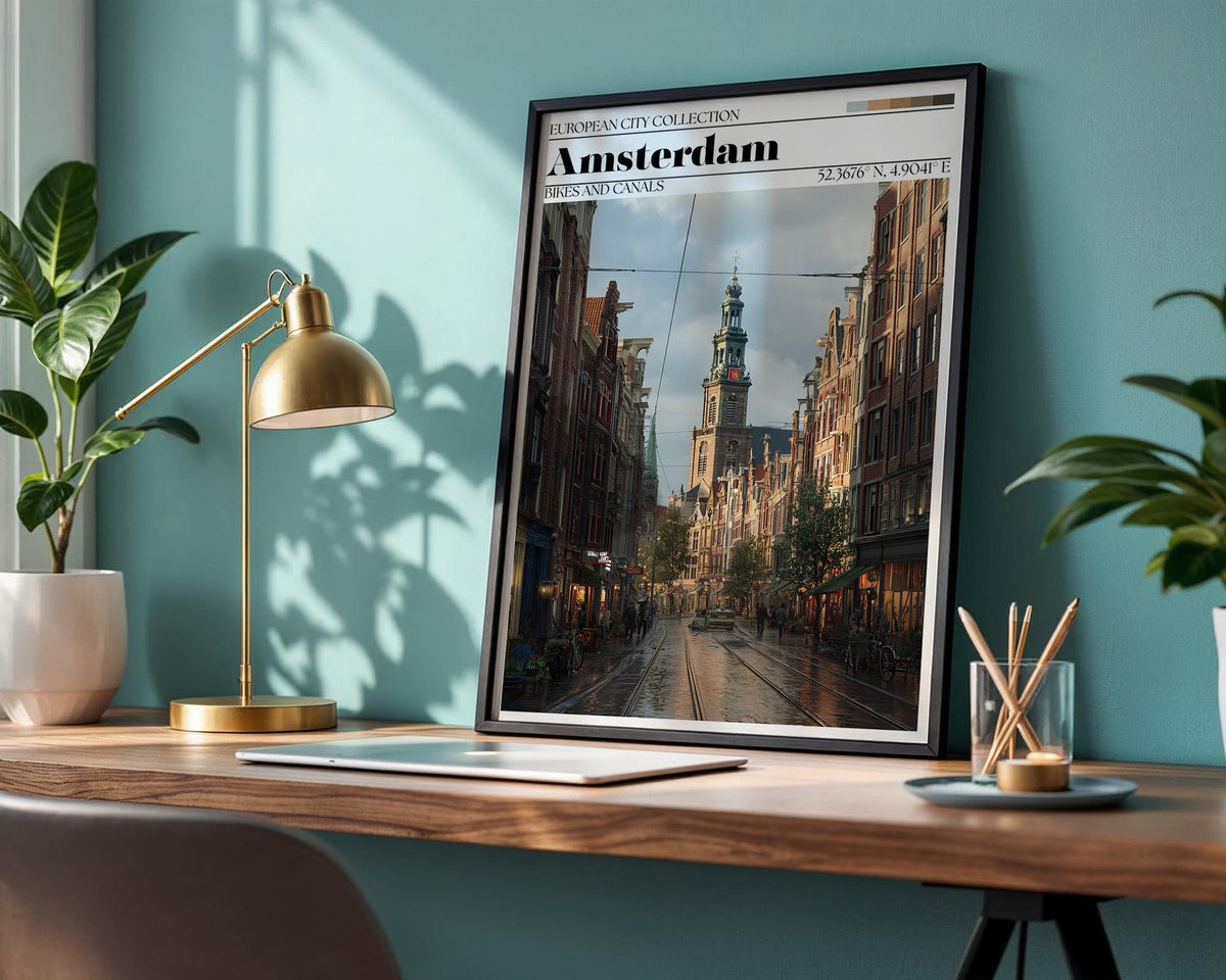 Amsterdam Poster - WanderWall