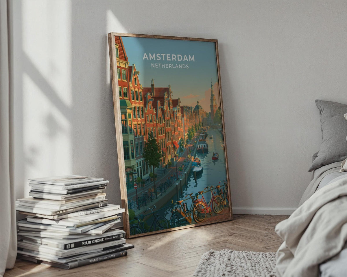 Amsterdam Poster - WanderWall