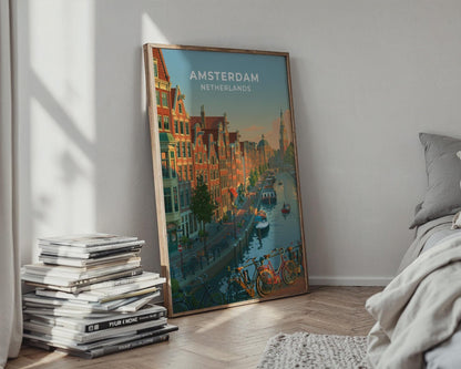 Amsterdam Poster - WanderWall