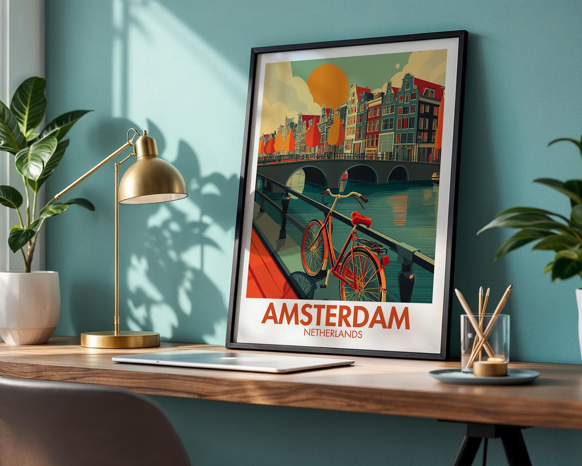 Amsterdam Poster - WanderWall
