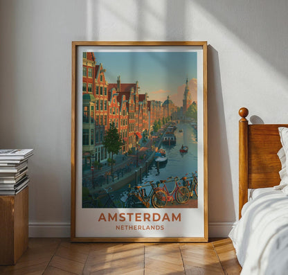 Amsterdam Poster - WanderWall