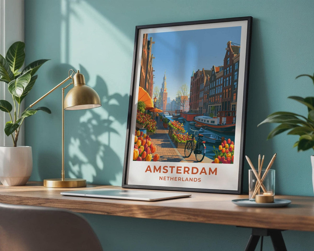 Amsterdam Poster - WanderWall