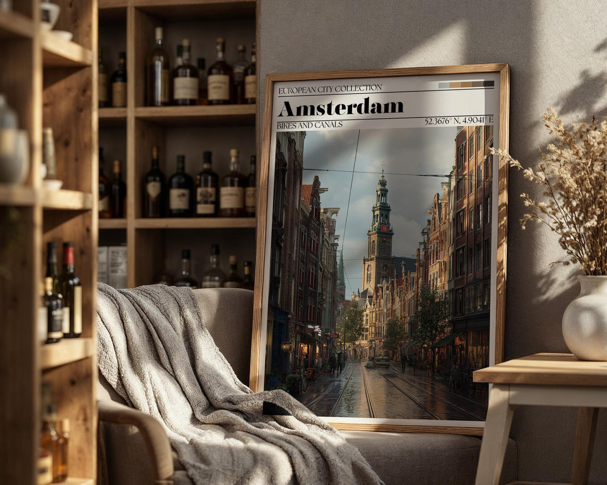 Amsterdam Poster - WanderWall