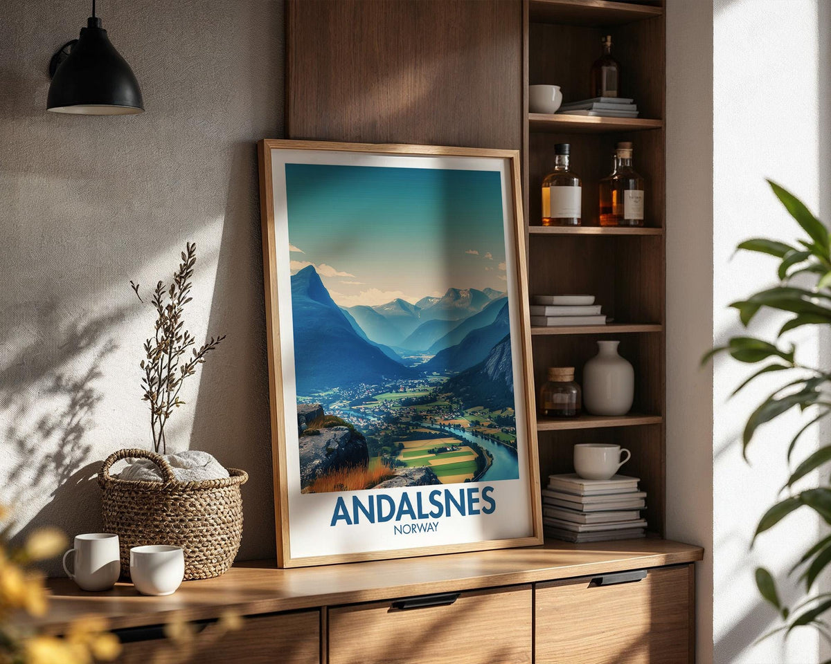 Andalsnes Poster - WanderWall