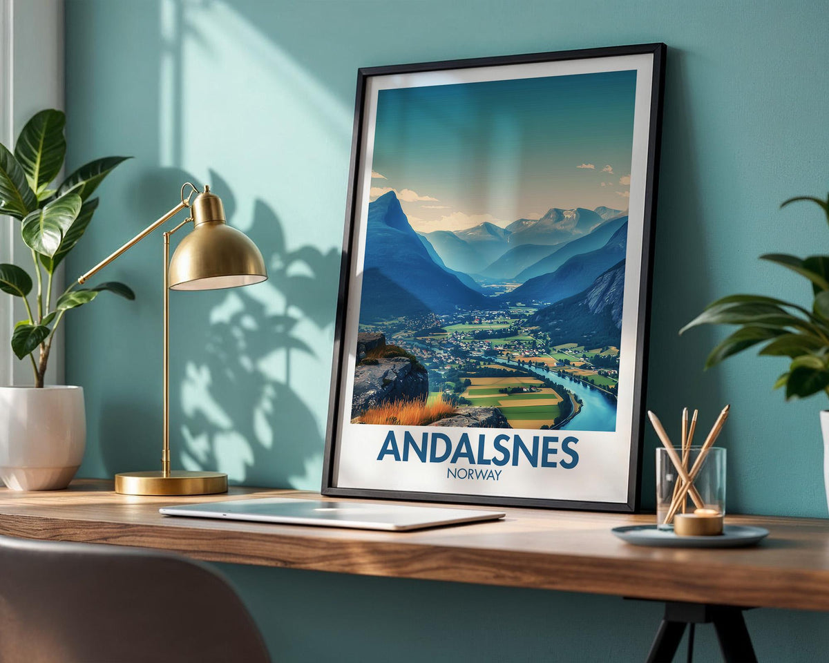 Andalsnes Poster - WanderWall