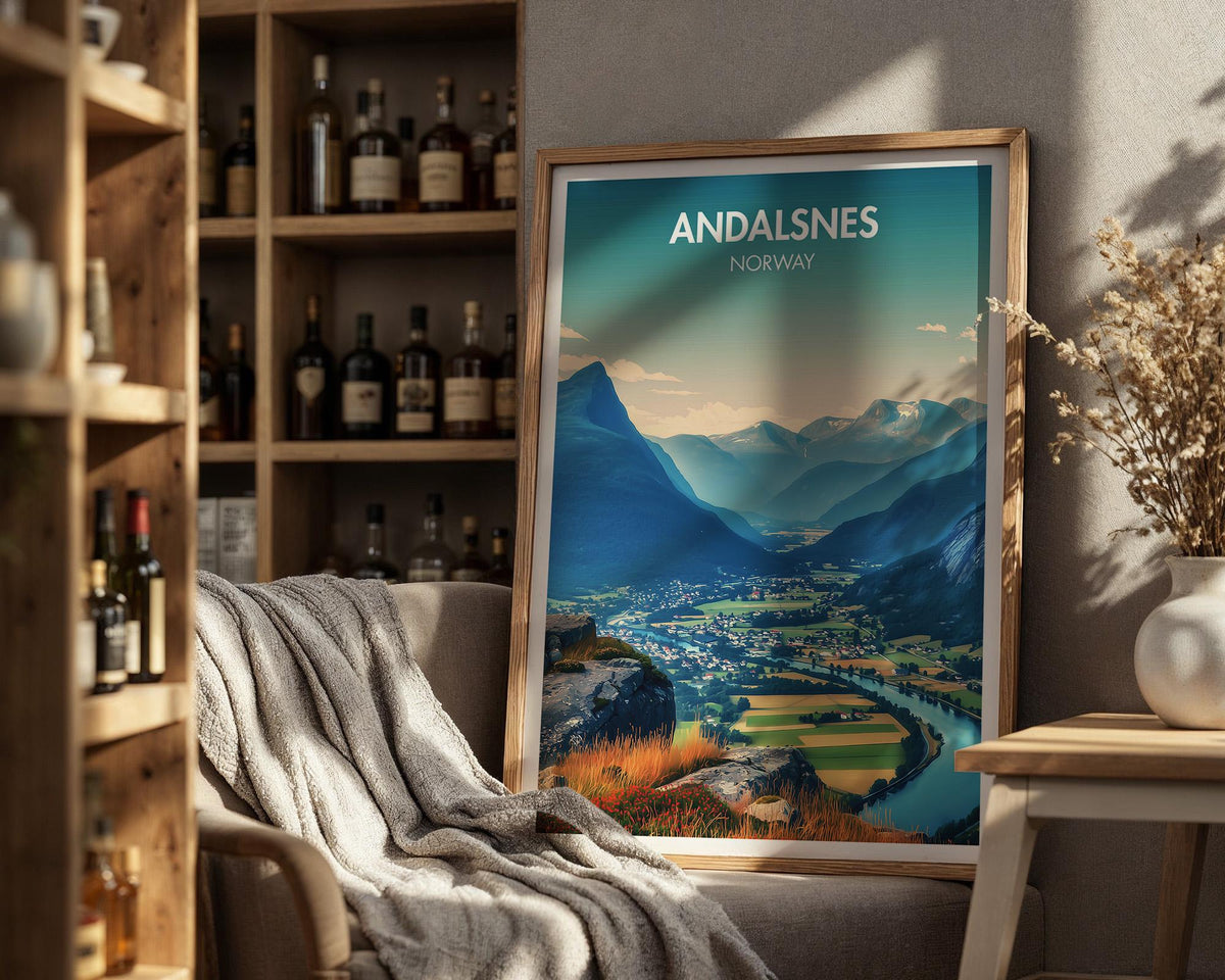 Andalsnes Poster - WanderWall