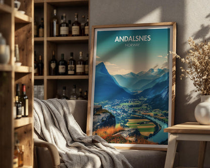 Andalsnes Poster - WanderWall