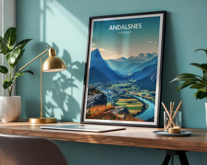 Andalsnes Poster - WanderWall