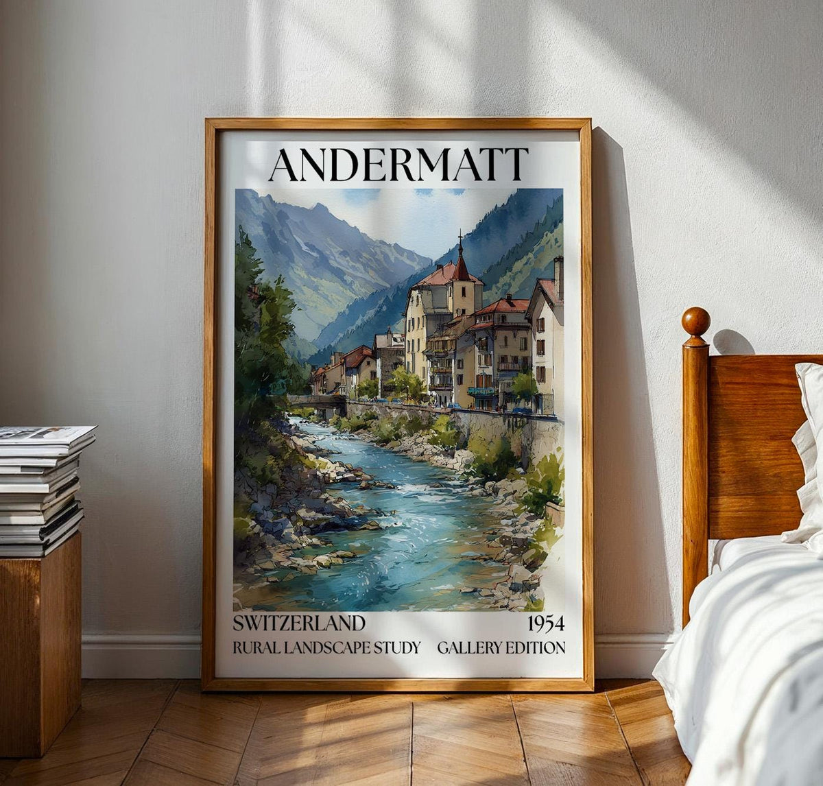 Andermatt Gallery Edition Poster - WanderWall