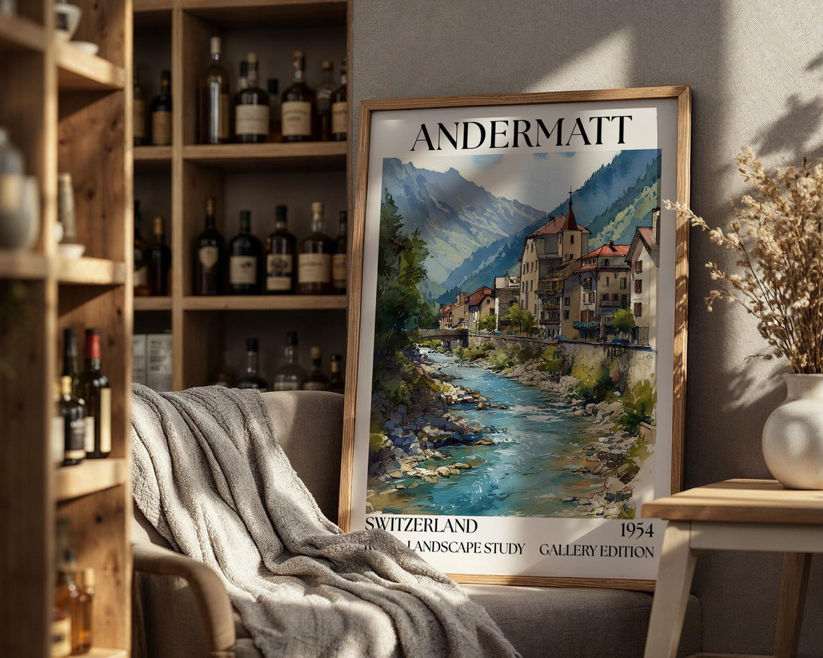 Andermatt Gallery Edition Poster - WanderWall