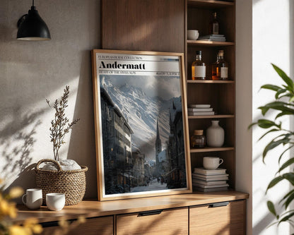 Andermatt Poster - WanderWall