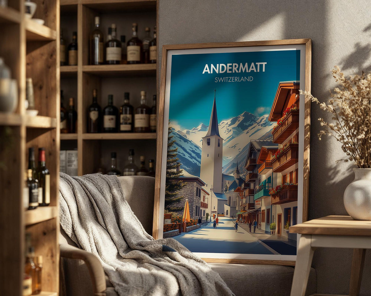 Andermatt Poster - WanderWall