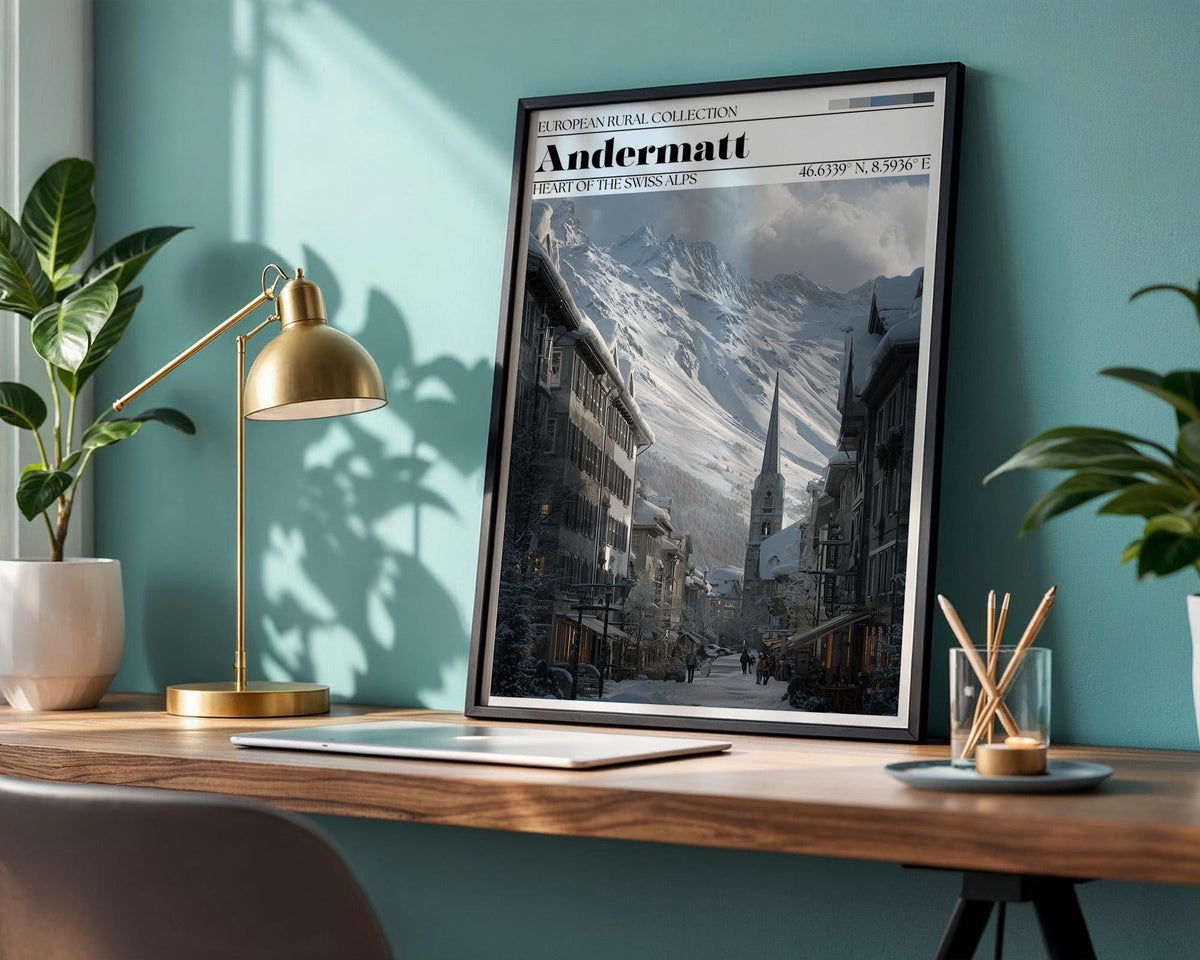 Andermatt Poster - WanderWall