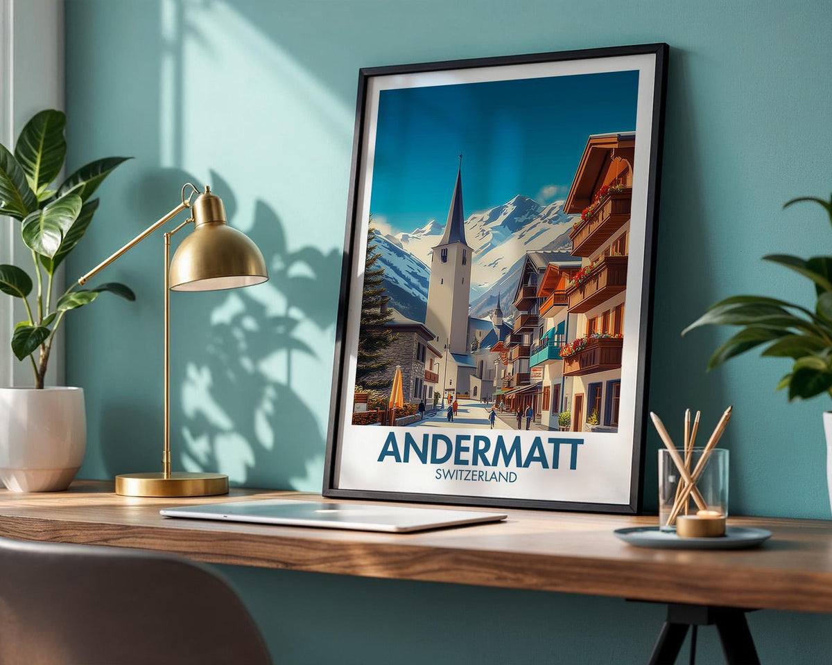 Andermatt Poster - WanderWall